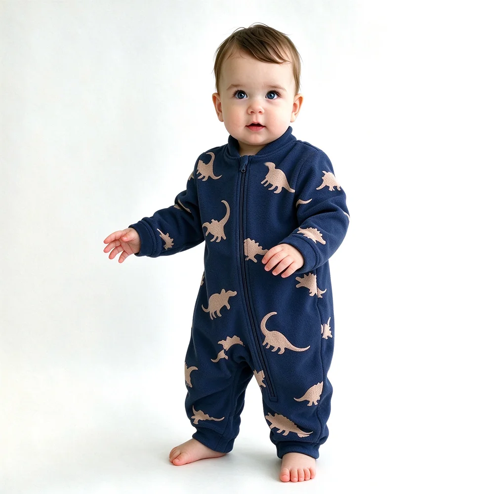 Soft Warm Baby Fleece Onesie C - Cotton Baby Onesies Zipper review and price